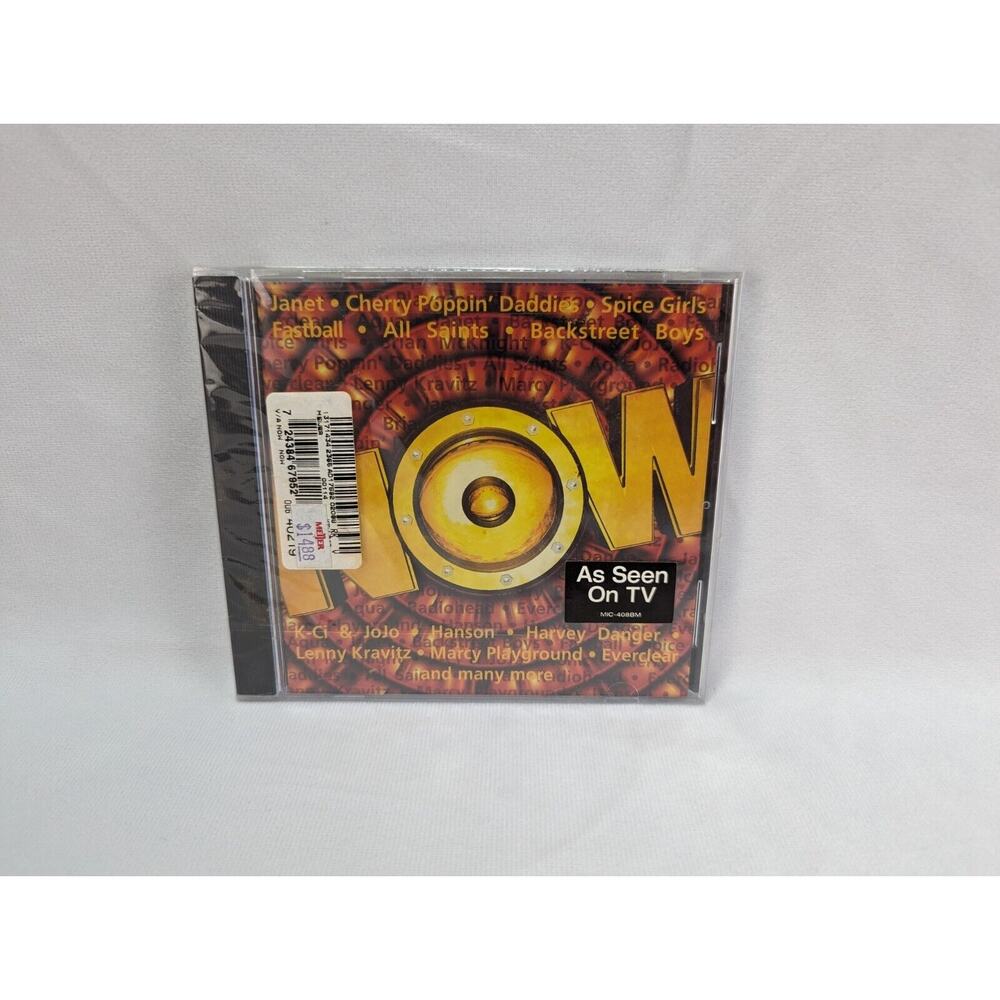 Sealed NOW‎ That’s What I Call Music As Seen On TV CD 1998 First of Series